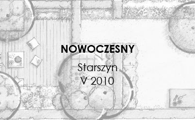 Projekt prywatny Straszyn - czarno-biały